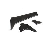 Adesivi Console Centrale Auto 3 Pezzi Per Benz Per GLE 350 Per GLS 400 2016 2017-2019 LHD Car Interior Console Cruscotto Pannello Copertura Trim ABS Stile Fibra Carbonio