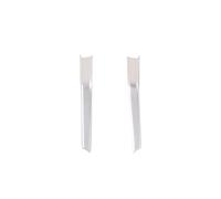 Adesivi Console Centrale Auto Per Benz Per GLE Per W166 Per ML GL Per GLS X166 2013-2019 ABS Argento Car Center Console Supporto Tazza Acqua Copertura Trim Accessori(Silver)