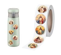 Adesivi cristiani | Decalcomanie resistenti sbiadimento, adesivi religiosi cristiani | per uomini, diari, laptop, bagagli, scrapbooking, chitarra, artigianato, telefono, skateboard