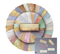 Adesivi cristiani: pacchetto di adesivi per le Scritture, opere d'arte religiose colorate, stick motivazionale facile da staccare | Set di decalcomanie resistenti per decorare pareti, materiale scolas