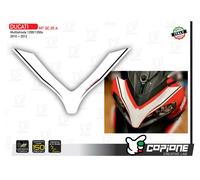 Adesivi cupolino becco DUCATI Multistrada 1200 1200S 2010 / 2012 - DU QC 05 A