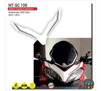 Adesivi cupolino becco DUCATI Multistrada 1200 1200S 2013 / 2014 bk DU QC 10B