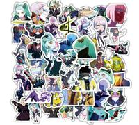 Adesivi Cyber Lucyna, 120 Pcs Figure Stickers Impermeabili in Vinile Per Feste, Scrapbook, Quaderni, Skateboard Per Adolescenti E Studenti