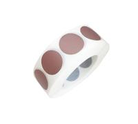 Adesivi da grattare, 1000 pezzi, rotondi, 20 mm, argento, oro rosa, grigio, rotolo autoadesivo