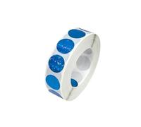 Adesivi da grattare, 16 x 16 mm, rotondi, 1000 pezzi, olografici, vuoti, per codici segreti e giochi domestici