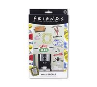 Paladone Friends TV Show Stickers Muraux, Amovibles et Imperméables, contient plus de 20 Stickers