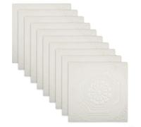 Adesivi da parete impermeabili in schiuma XPE, 10 pezzi, 35 cm, adesivi decorativi per soffitto, resistenti agli strappi e all'olio, per cucina, bagno e rivestimento murale dell'ufficio (A)