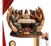 Adesivi da parete in vinile religioso sfoderabili, adesivi cristiani per la casa, murali cristiani per sale di riflessione, casa scuola