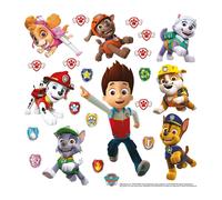 Adesivi Da Parete PAW PATROL 30x30cm Set Per Bambini Camera Unisex Decorazione