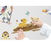 Adesivi da Parete Re Leone Pumba Cameretta Bambini Disney 27 Parte Set