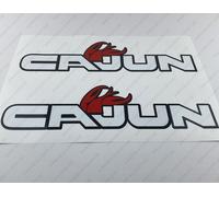 ADESIVI DECALCOMANIE BARCA BASSO CAJUN Set di 2 28" LUNGHI
