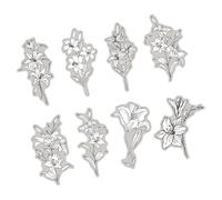 Adesivi decorativi colorati a forma di fiore facilmente sfoderabili in PET texture Journaling Adesivi per artigianato e forniture per ufficio etichette PET con diversi motivi