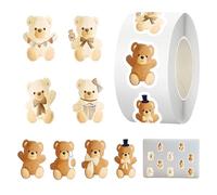 Adesivi decorativi | Cute Cartoon Stickers | 500 pezzi autoadesivi per bambini e scuola, planner e computer portatili, impermeabili, adesivi per ricompensa per insegnanti, motivi di animali versatili