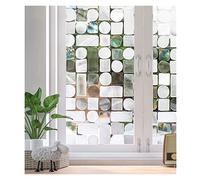 Adesivi decorativi for pellicole for la privacy delle finestre, adesivi decorativi statici 3D autoadesivi senza colla for vetro(30x100cm)