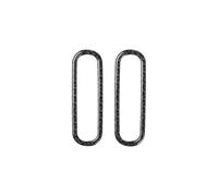 Adesivi Decorativi Per Bocchette D'aria Laterali In Fibra Di Carbonio Per Mustang 2009-2013 Accessori Per La Modifica Degli Interni Dell'auto Strisce Decorative Auto Aria Condizionata
