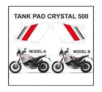 ADESIVI DESERTX DESERT X TANK PAD STRIPES CRYSTAL 500 KIT COMPATIBILE