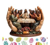 Adesivi di Arte Murale Religiosa - Decorazioni Murali Adesivi Casa - Adesivi di Pasqua per Decorazione Interna Membri della Chiesa Persone Spirituali Luoghi di Meditazione