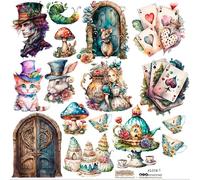 Adesivi di Carta Scrapbooking - ScrapLove - Alice 1