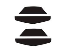 Adesivi di ricambio per pattini del mouse, compatibili con mouse Lenovo Legion M300, 2 pezzi