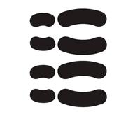 Adesivi di ricambio per pattini del mouse, compatibili con mouse SteelSeries Rival 300, 2 pezzi