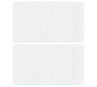 Adesivi di sicurezza per bicicletta, confezione da 50, adesivi autoadesivi che si illuminano al buio, strisce riflettenti resistenti alle intemperie, nastro adesivo universale ad alta visibilità