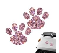 Adesivi Di Stampa Della , Adesivi Per Zampe Di Auto Bling Adesivi | Adesivi 'impronta Di Gatto Per Cani Con Dita E Suole Indipendenti, Adesivo Per Finestre Per Laptop Per Lapt