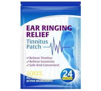 Adesivi di Tinnitus, cerotti per alleviare le orecchie che suonano, patch per il trattamento del sollievo dell'tinnito, 24 pezzi