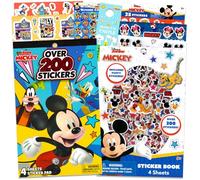 Adesivi di Topolino per bambini - Adesivi di Topolino Bulk Bundle include oltre 600+ adesivi di Topolino per bambini Plus Gancio per porta | Adesivi Topolino Bomboniere