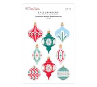 Adesivi dimensionali Dear Santa Ornaments