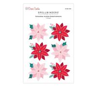 Adesivi dimensionali Dear Santa Poinsettias