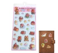 Adesivi Divertenti | Decalcomanie Autoadesive Di Capibara Per Decorazioni,Adesivo 3D A Bolle,Per Album Fodere Telefono Festa Compleanno Attività Scolastiche Premi Artigianato Arte Famiglia Biglietti D