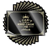 Adesivi divertenti per paraurti I Can't Keep Calm I'm A Cook adesivi divertenti per ragazze (6 x 9 cm)