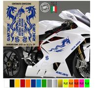 Adesivi DRAGO compatibile moto Yamaha Suzuki Honda Kawasaki Ducati colori 1873