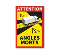 Adesivi EDM 02188 Angles Morts 17 x 25 cm Camion 3 Unità