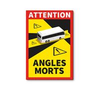 Adesivi EDM 02192 Angles Morts 17 x 25 cm Autobus 3 Unità