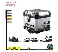 Adesivi Egitto Africa Piramidi Cammelli Tramonto Top Case BMW K25 K50 VAL TC D13