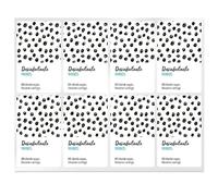 Adesivi Eleganti Disinfettanti per le mani Portami con te | Grande serata | Ideale per personalizzare ed evidenziare i tuoi imballaggi in gel