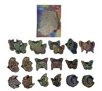 Adesivi Farfalla Per Finestre Adesivi Metallizzati Per Scrapbooking E Laptop