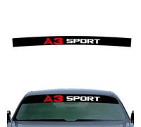 Adesivi fascia parabrezza anteriore A3 Sport compatibile con Audi A3