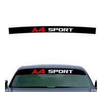 Adesivi fascia parabrezza anteriore A4 Sport compatibile con Audi A4