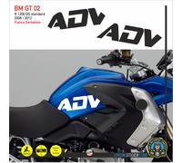 Adesivi Fianco Serbatoio Moto BMW R 1200 gs 2008 2012 ADV adventure BM GT 02