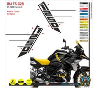Adesivi Fianco Serbatoio Moto BMW R 1250 gs standard anniversary BM FS G2B