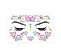 Adesivi fluorescenti, adesivi impermeabili for tatuaggi in maschera for nightclub, adesivi impermeabili(FA-006)