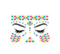 Adesivi fluorescenti, adesivi impermeabili for tatuaggi in maschera for nightclub, adesivi impermeabili(FA-003)