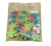 Adesivi fluorescenti di alta qualità romantici a forma di stella, design professionale