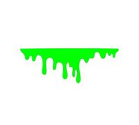 Adesivi for auto con gocce di sangue rosso, tema auto, stile decorativo, adesivi for fari auto, paraurti impermeabile(Green,40X14.2CM)
