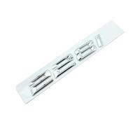 Adesivi for auto con lettere cromate nere 3D - Emblema adesivo in ABS compatibile con il badge del bagagliaio della serie 2 F45 F44(Bright Silver 228i)