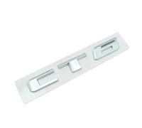 Adesivi for auto con logo ABS CT4 da 5 e 6 lettere, coda posteriore XTS, 25/28T, 40T, AWD, ATSL, decalcomanie for spostamento, accessori for modifiche(CT6 silver)