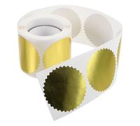 Adesivi for goffratura in oro e argento, 50 mm, 400 pezzi, adesivi for ingranaggi certificati, for timbro in metallo, etichette autoadesive, scrapbooking Per Fai Da Te Scrapbook Timbro Invito