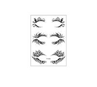 Adesivi for tatuaggi for viso e occhi, trucco for il viso da festa, adesivi for tatuaggi impermeabili(YY-002)